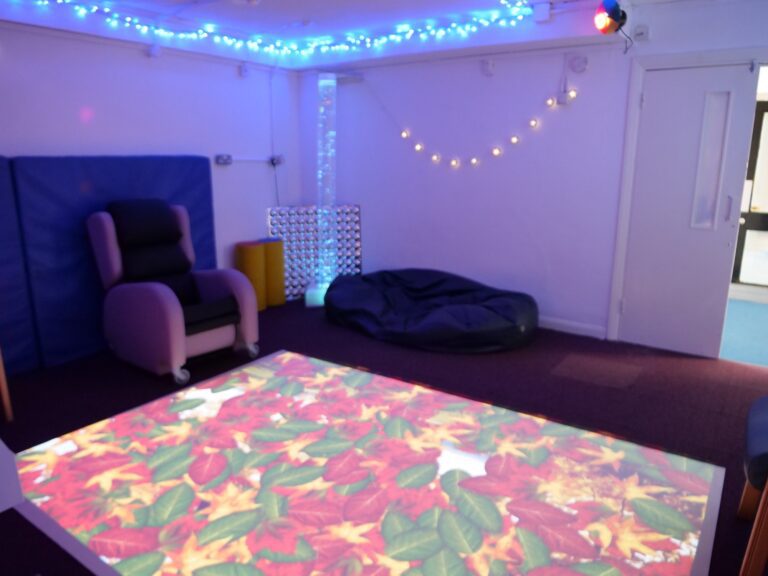 Sensory Room at Astley Day Centre in Bromley - Eleanor Healthcare Group